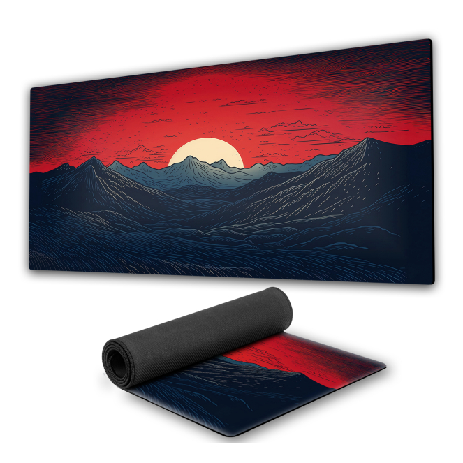 Mouse Pad Cenário digital anime fundo de borracha 90x40cm 80x30cm 900x400 800x300 speed gamer mousepad