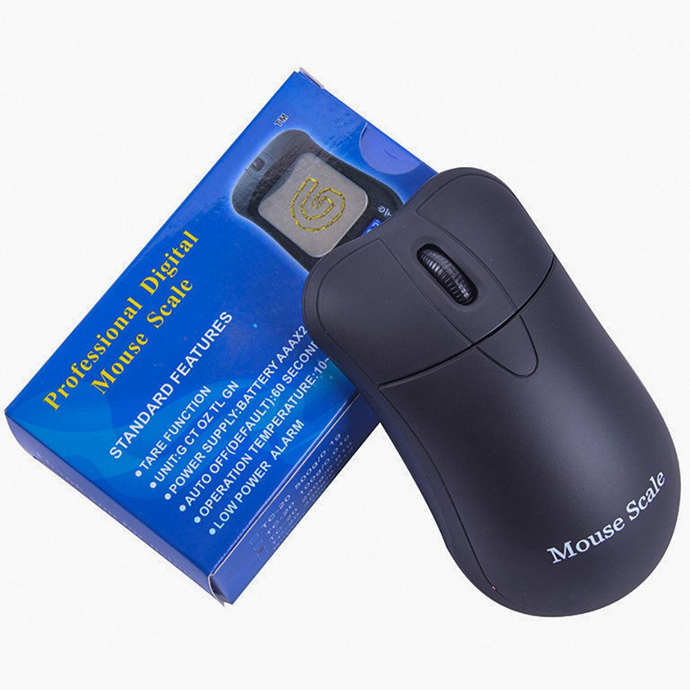 500g/0.01g Balança Digital De Alta Precisão Em Formato De Mouse De Bolso Display LCD Mini Ferramenta De Pesagem Portátil