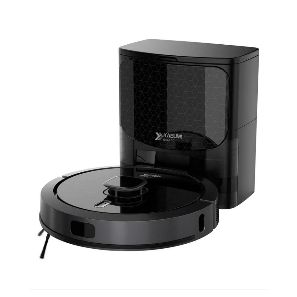 Robô Aspirador KABUM! Smart 900 Com Mapeamento 3D E 5 Modos De Limpeza via aplicativo 110 ou 220v