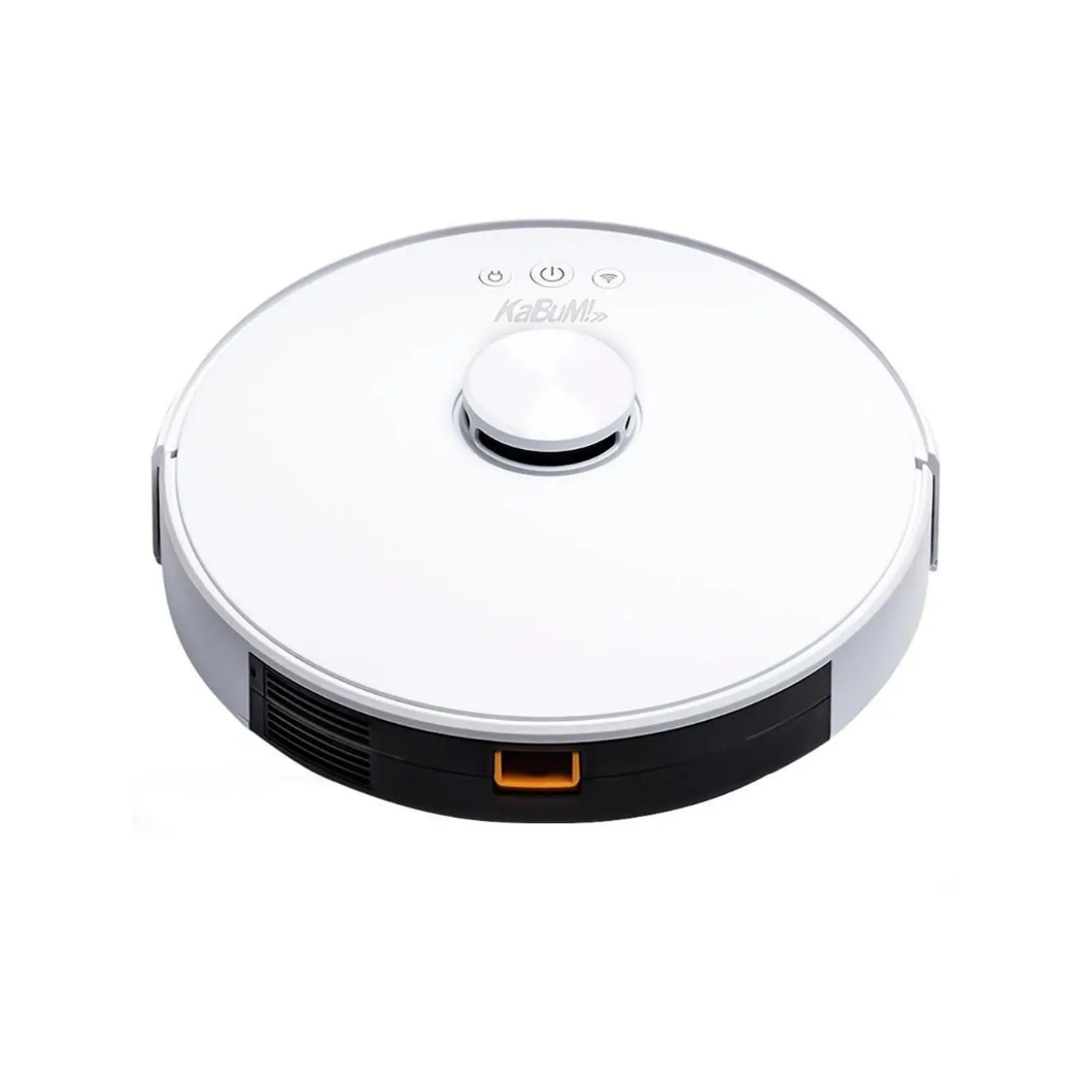 Robô Aspirador e Passa Pano KaBuM! Smart 700 - 5 Modos de Limpeza, Mapeamento a Laser, OPEN BOX, bco