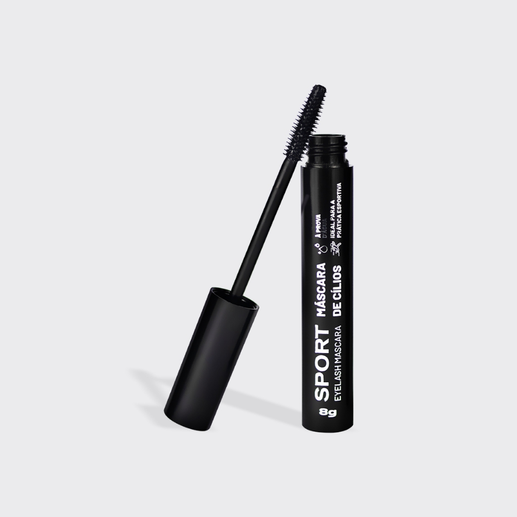 Rímel Máscara de Cílios Sport Eyelash preta 8g Lançamento A Prova de Água