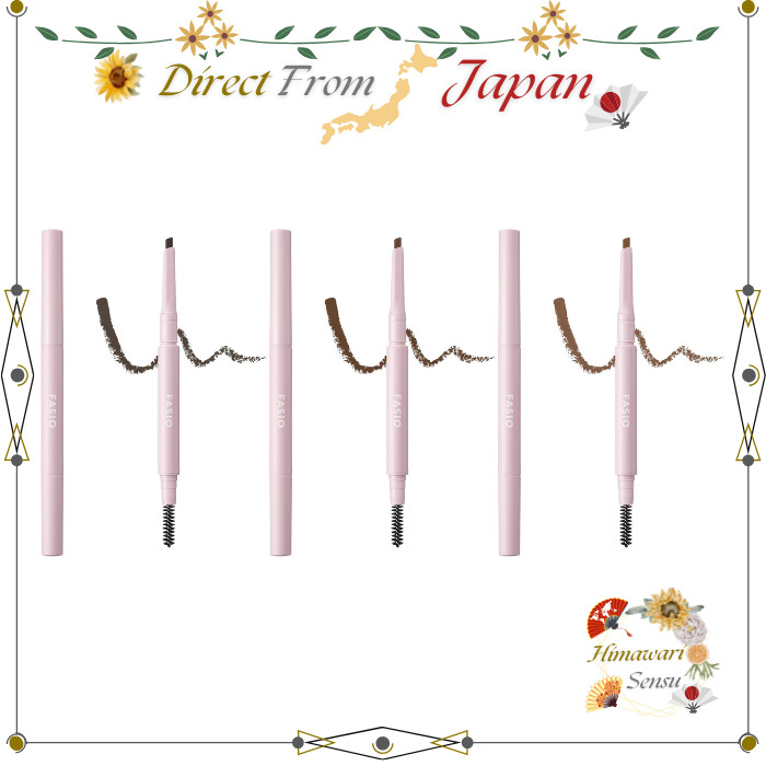 Fasio waterproof teardrop eyebrow pencil each color long-lasting natural finish【 Direct from Japan 】