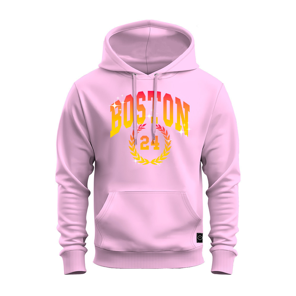 Moletom Algodão Estampa Digital Quentinho Boston Y