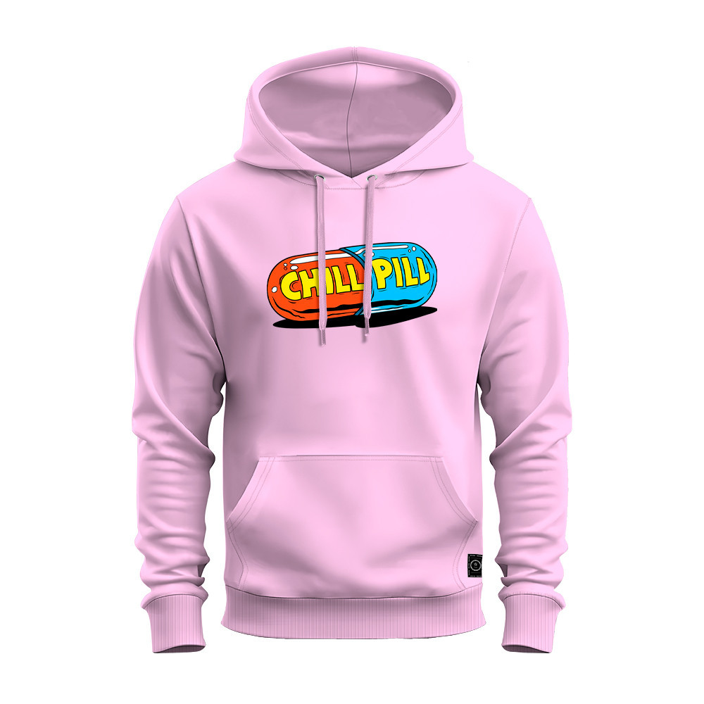 Moletom Blusão De Frio Inverno Estampa Digital  Chill Pill