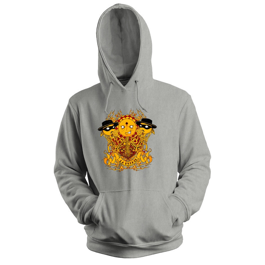 Blusa de Frio Moletom flanelado com Capuz Estampa Digital Unissex Envio Imediato Homens Máscarados