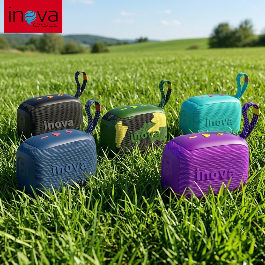 Inova Caixa de Som Bluetooth GO5 IP67, À Prova d'água, Autonomia de até 7 Horas Wireless Bluetooth 5.4 Speaker Portátil