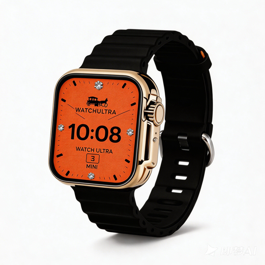 Smartwatch Tela 1.52” 320x390 Relógio Digital Bluetooth 5.1 Android iOS Wireless Fitness