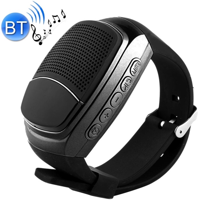 Pronto Para Enviar U6 Smart Wireless Bluetooth V3.0 + EDR Sport Music Watch Speaker , Suporte Chamadas Viva-Voz E Rádio