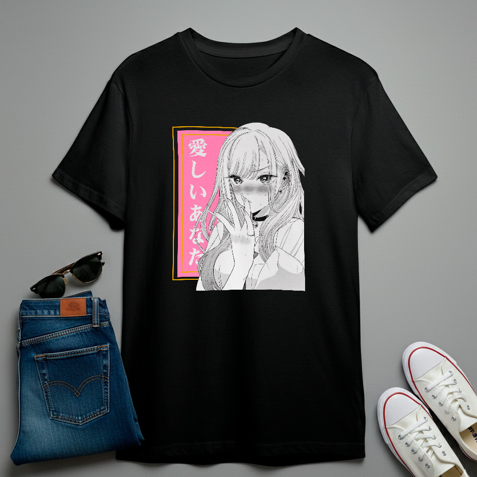 [Camiseta Premium em Algodão Puro]SISI Camiseta T-Shirt My Dress-Up Darling Mangá