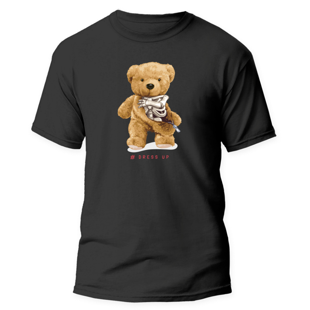 Camiseta #DRESS UP - 100% Algodão - DTF - Algodão Fio 30.1 - Qualidade Premium - Unissex