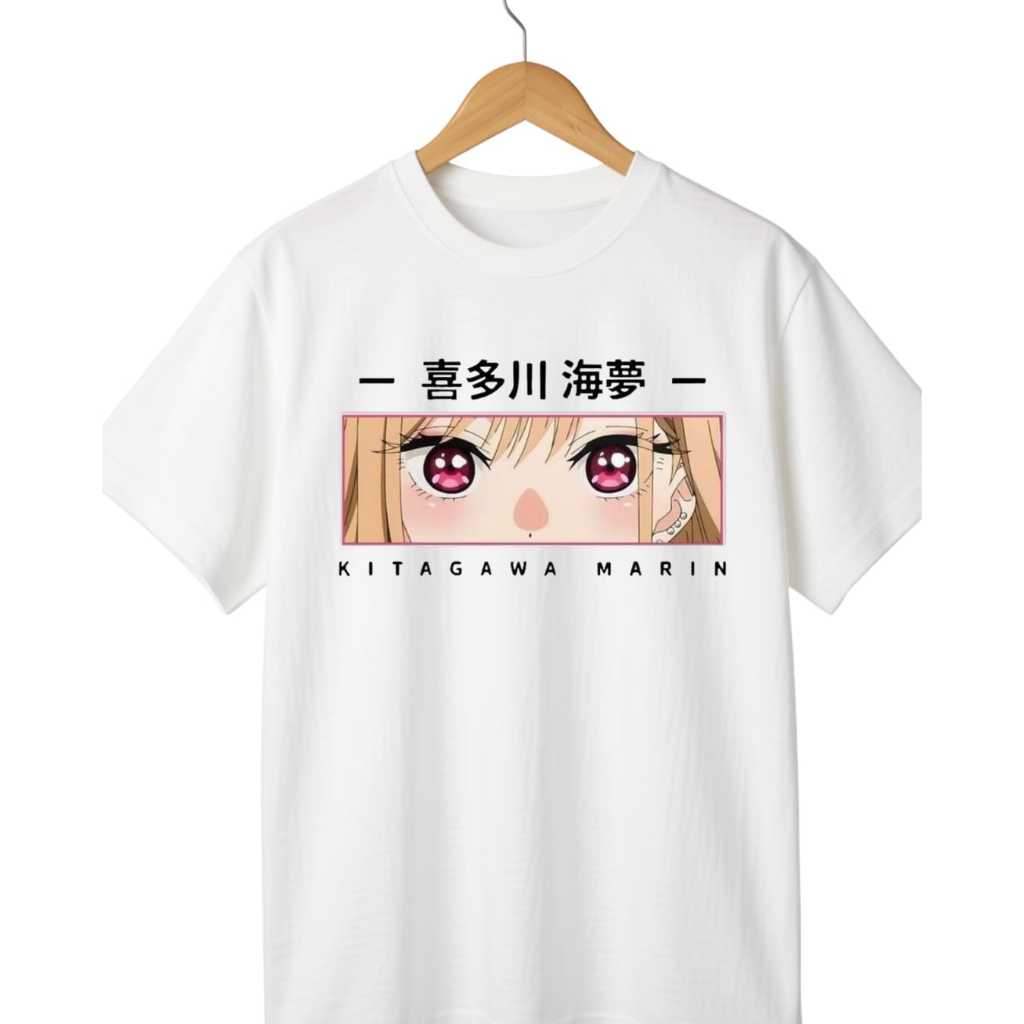 Camiseta Marin Kitagawa My Dress-Up Darling Anime Kawaii Premium Unissex