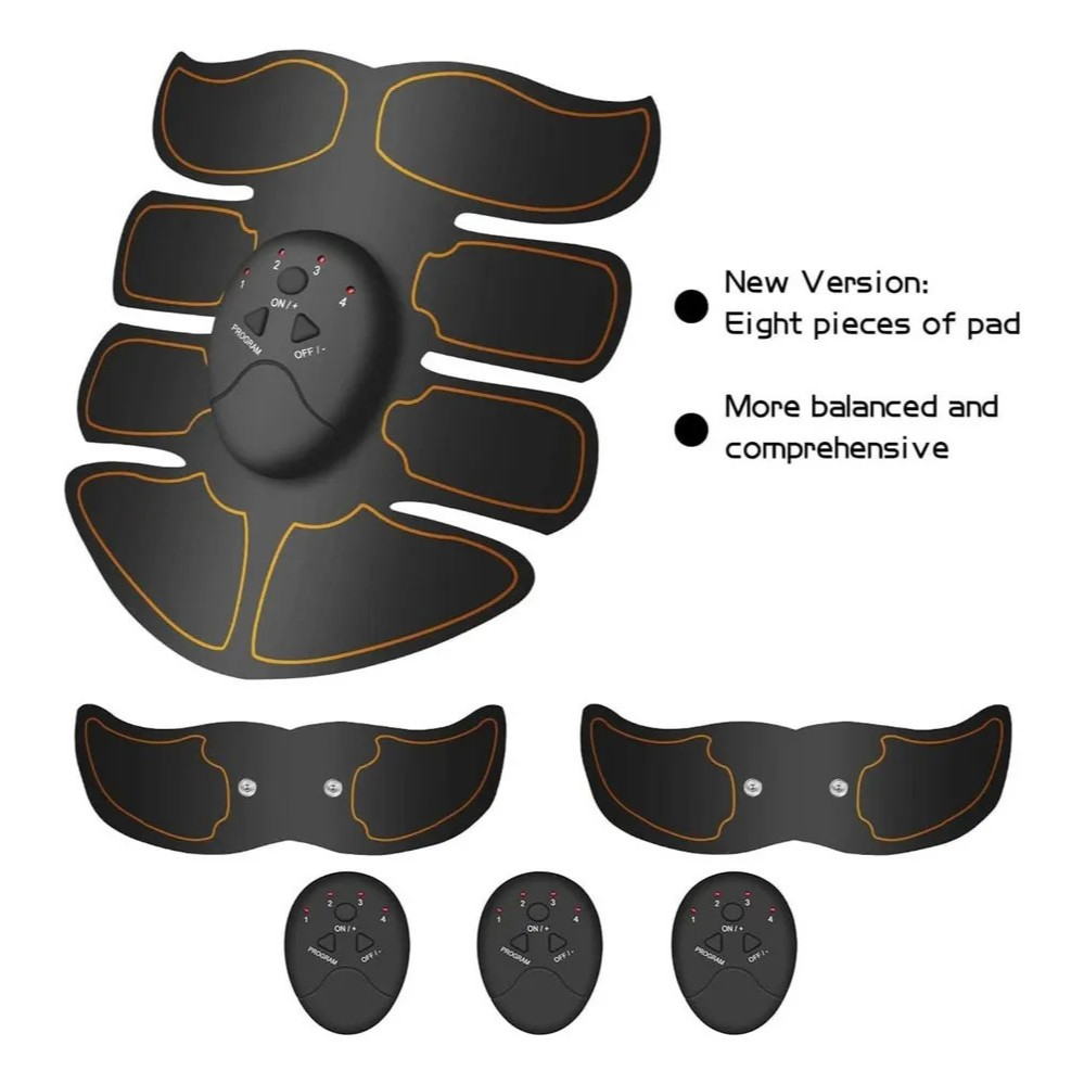 Tonificador Estimulador Abdominal EMS Barriga Elétrico Smart Fitnes