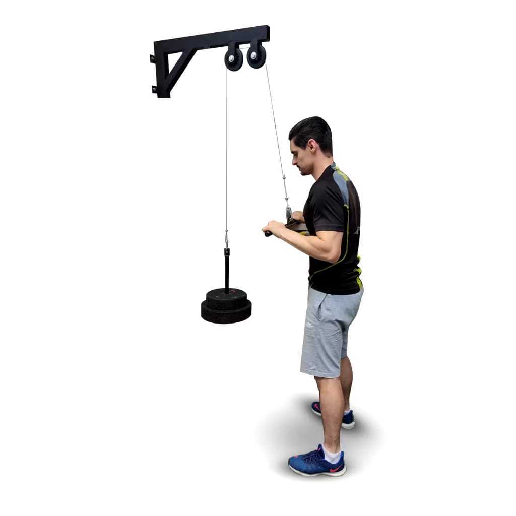 Mono cross over de parede - puxada alta smart fit