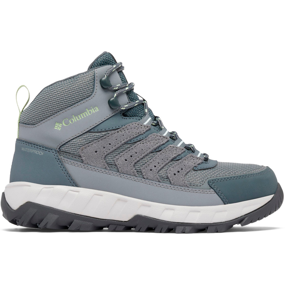 Bota Columbia Strata Trail Mid Waterproof Cinza Feminino