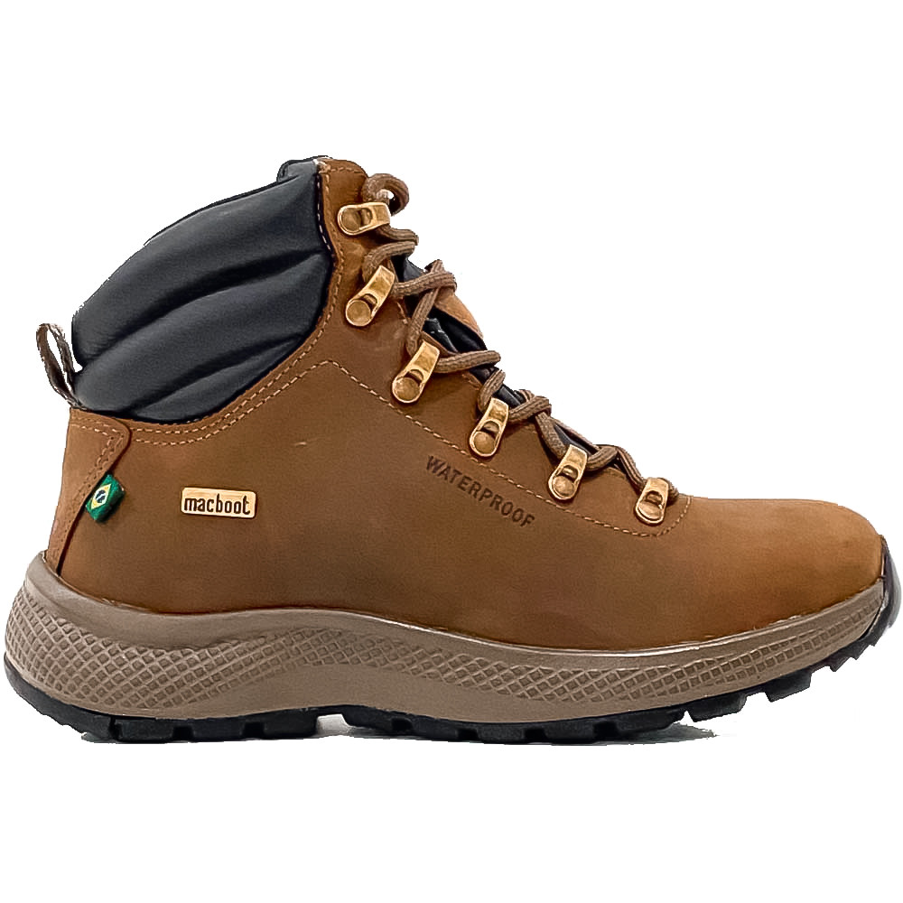 Bota Macboot Batu 08 Waterproof Marrom Feminino