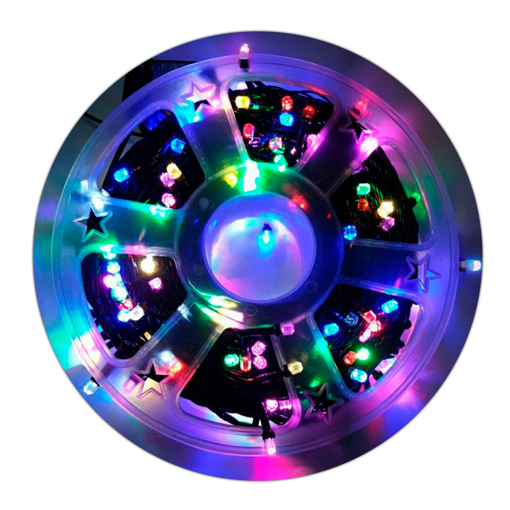 Cordão Pisca Natal 200 LED Decoração Iluminação Premium Original Profissional Top Durável Resistente Prático Moderno
