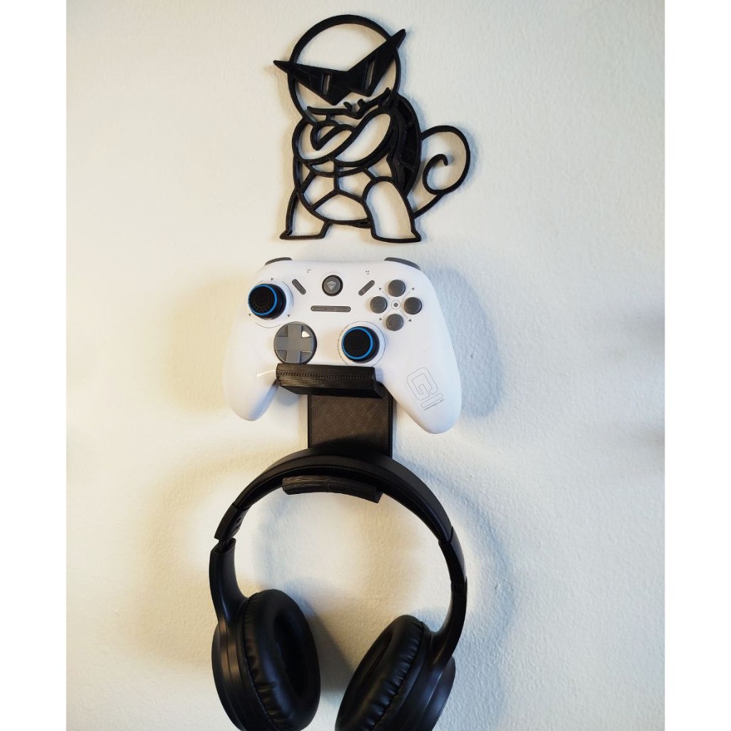 Suporte para Controle Xbox One, Ps5, Ps4, Ps3 E Headset Fone de ouvido Com Fita dupla face
