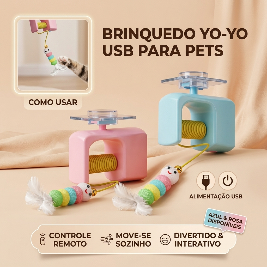 Smart Electric Cat Toy Automatic Interactive Flying Bird Elastic Rope Door Hanging Anti Stress Pet