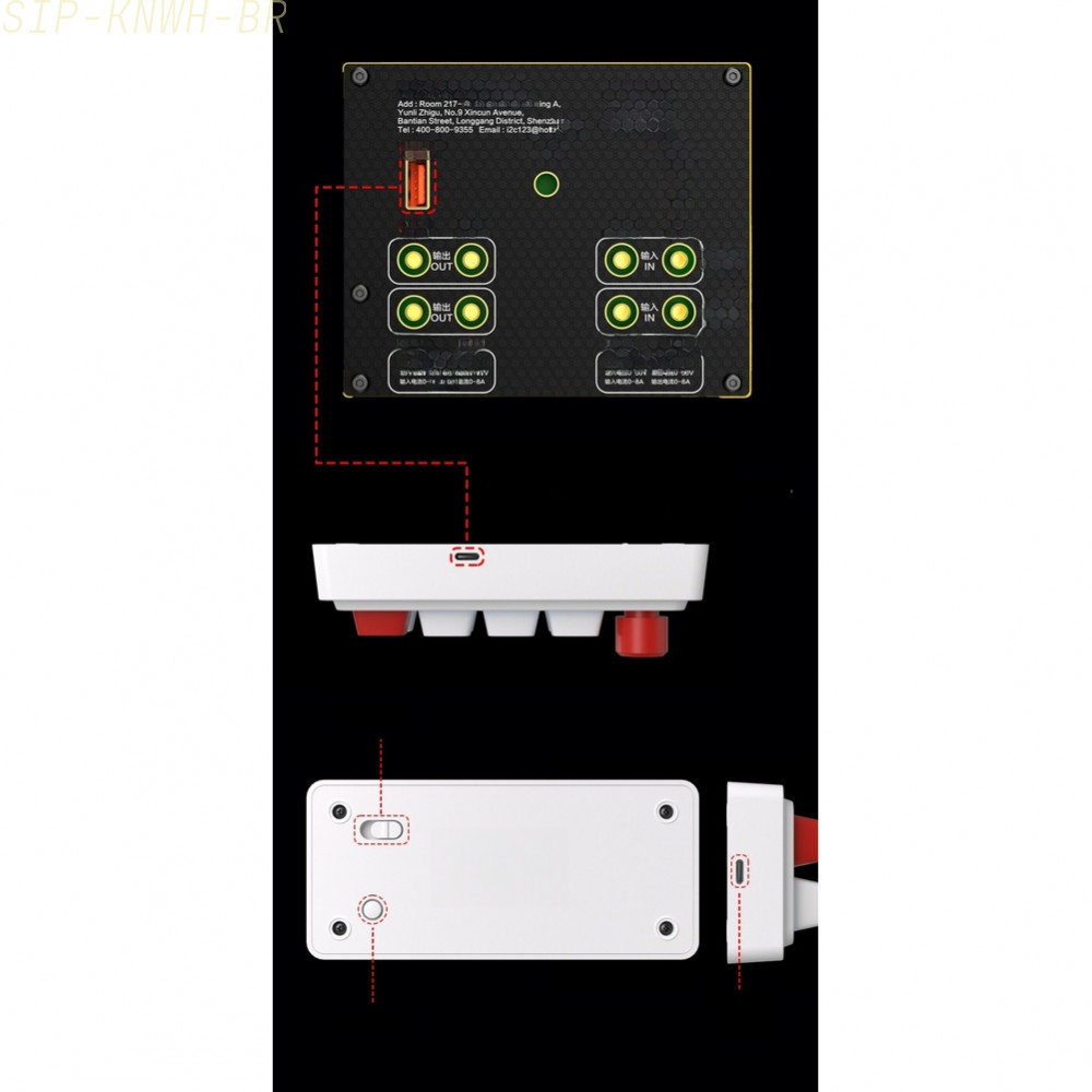 [SIP-KNWH-BR]Plug and Play USB Keyboard for i2C For Multimeters C07 C09 C10 Measurement Modes-New In 11-