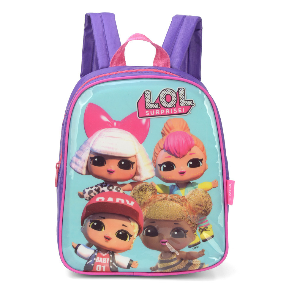 Mini Mochila Creche Escolar Infantil Vários Personagens Luxo