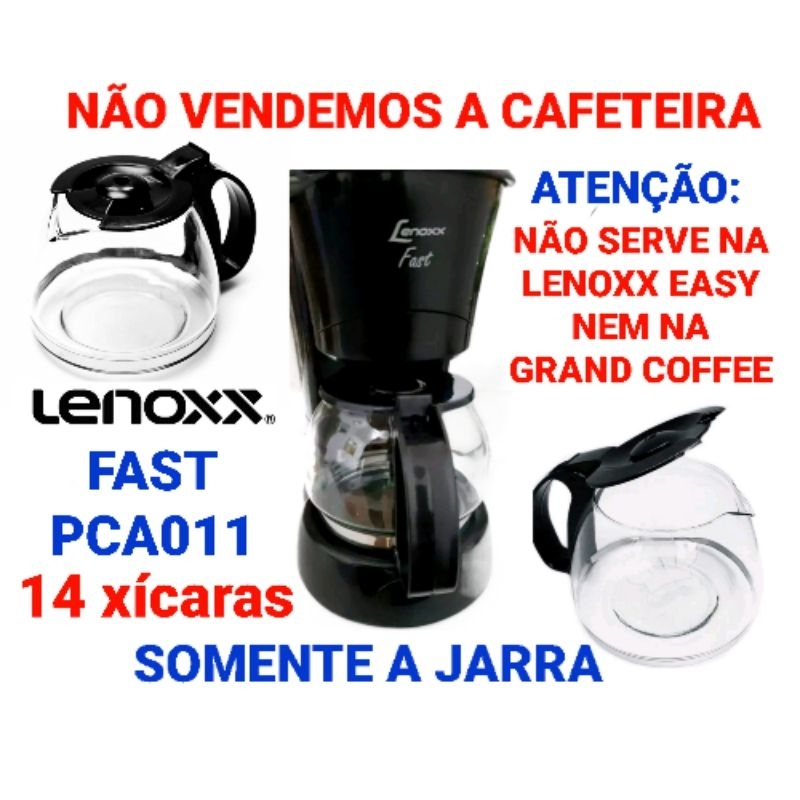 Jarra Cafeteira Lenoxx Fast Pca011 - 14 Xícaras - (COMPATÍVEL)