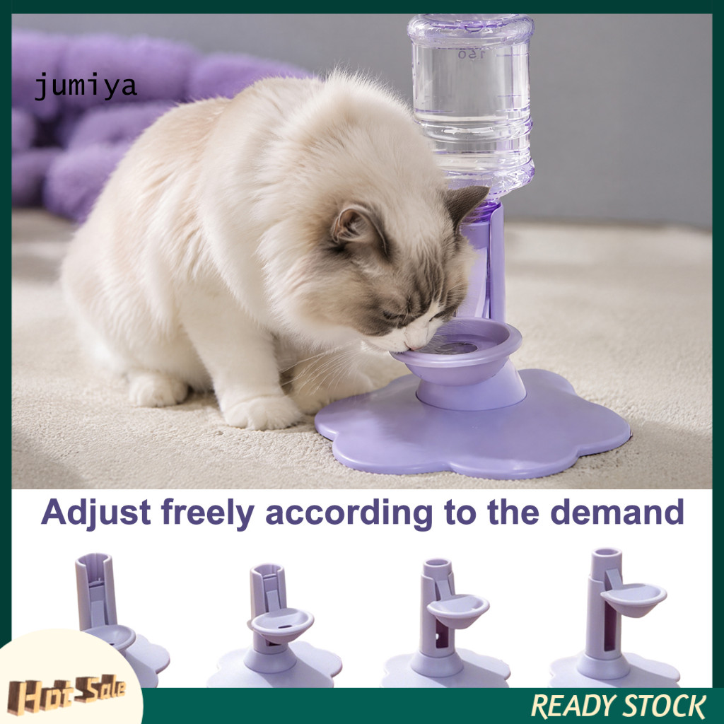 Safe Plastic Pet Water Supply Automatic Dispenser for Cats Gravity-fed Cat 640ml – Refill Bowl Elevated for Indoor for