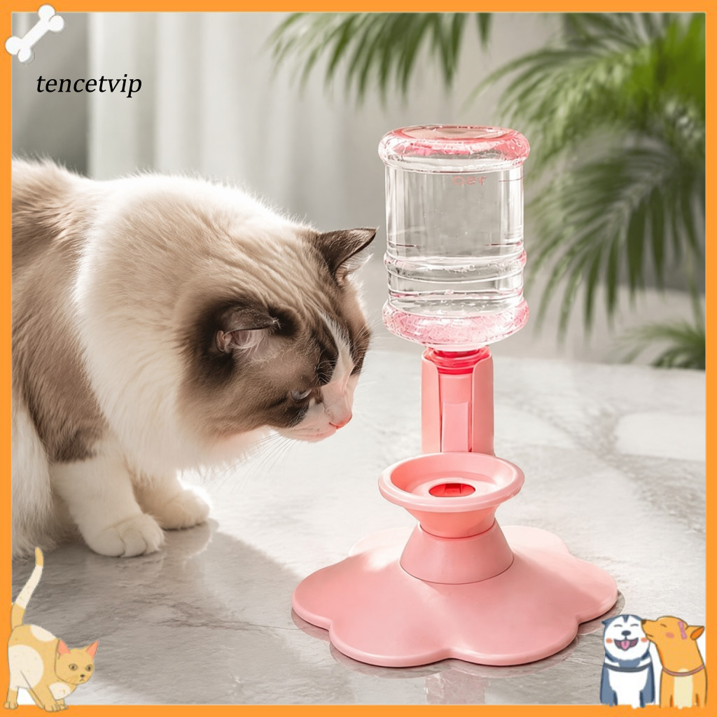 Automatic Water Dispenser for Cats Durable Pet Fountain Replacement Gravity-fed Cat 640ml – Refill Bowl for Indoor for