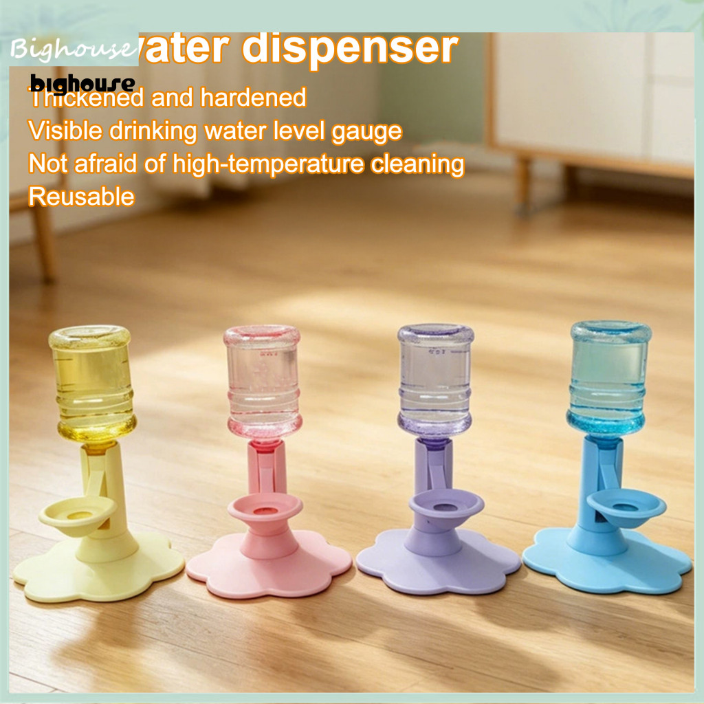 Gravity-fed Cat Water Dispenser 640ml – Automatic Refill Pet Bowl Elevated Hands-free Hydration Station for Indoor Cat