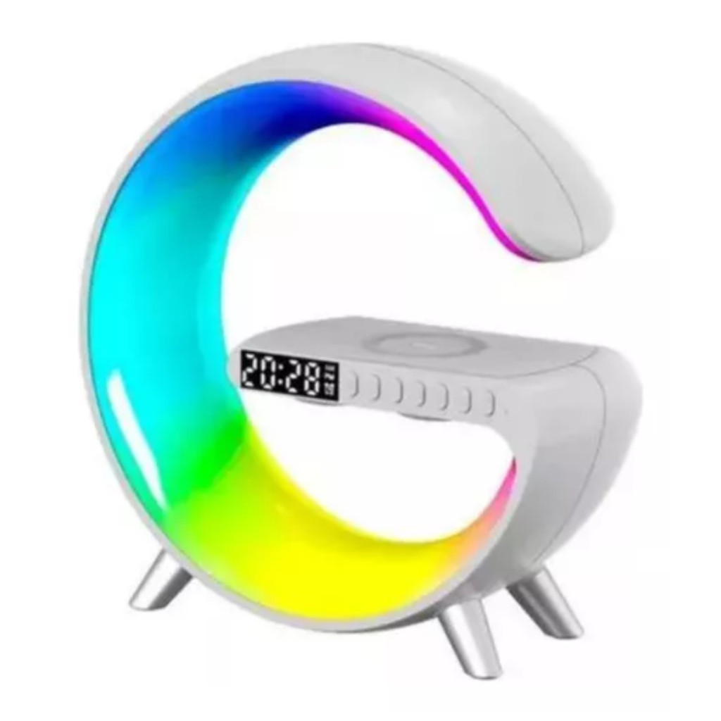 Luminária G De Mesa Bluetooth Smart Speaker C/ Som Mega Saldão! Oferta!