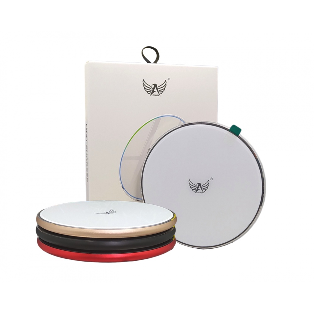 Carregador Sem Fio Rápido 15w Indução Sensor Mesa Fast Para Celular Fone