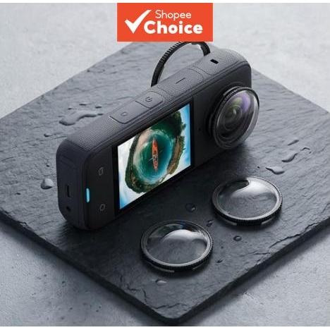 Protetor de Lente Para Câmera Premium Insta360 X5 Proteção de Lente para Câmera de Ação