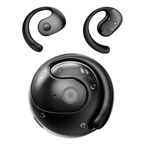 Fone de Ouvido Bluetooth OWS31 Ear Hook Sem Fio Esportivo Fast Pairing Preto