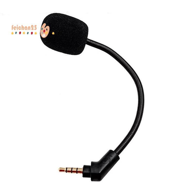 [Fast F] Substituir Microfone De 3.5 Mm Para Cloud Flight/S Game Headsets Fones De Ouvido Jogos