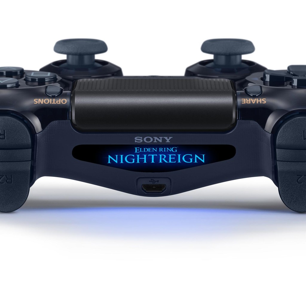 Skin PS4 Light Bar Controle Adesivo - Elden Ring Nightreign