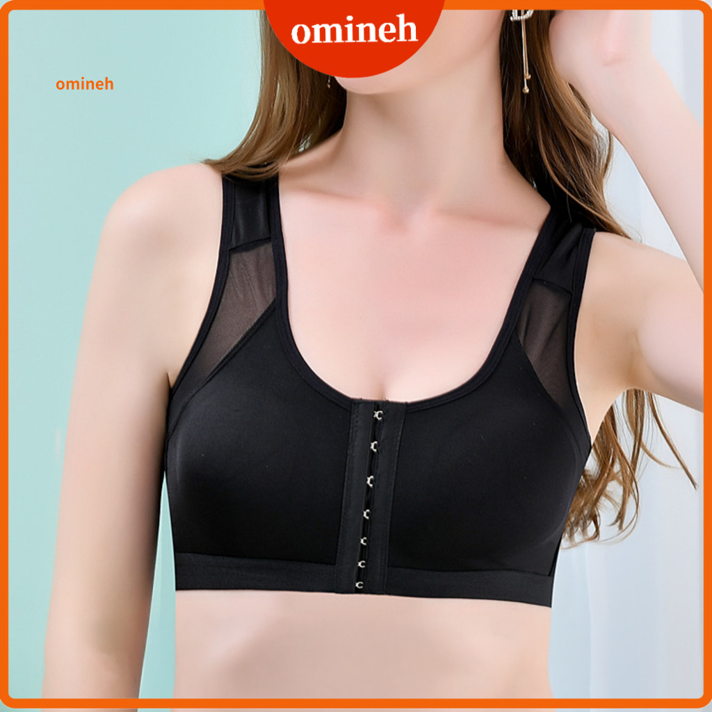 Women Bra Comfortable Wireless Front Closure for No Underwire Push-up Bralette Full Coverage T-shirt Everyday Supportive