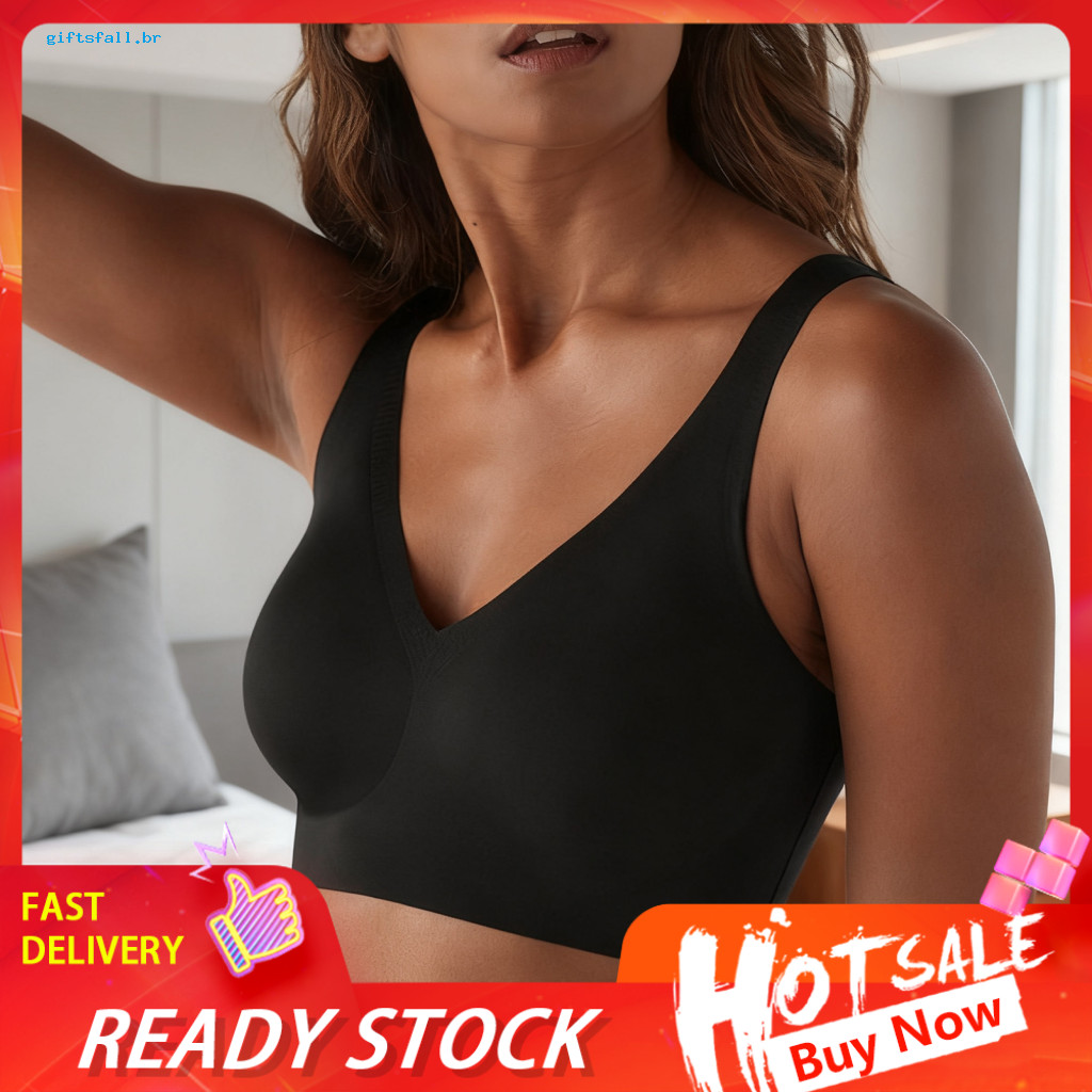 Women Wireless Bra Comfort Push-up for Soft Support T-shirt Full Coverage No Underwire Everyday Lightweight and for Sout