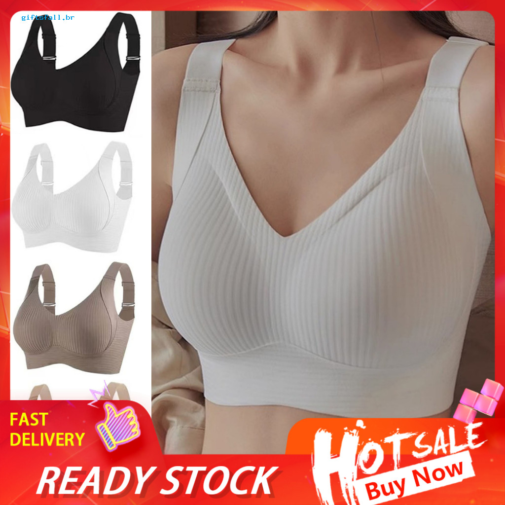 Women Bra Wireless Comfort Women’s Seamless Lifting Soft Push-up T-shirt Bralette Full Coverage No Underwire Everyday