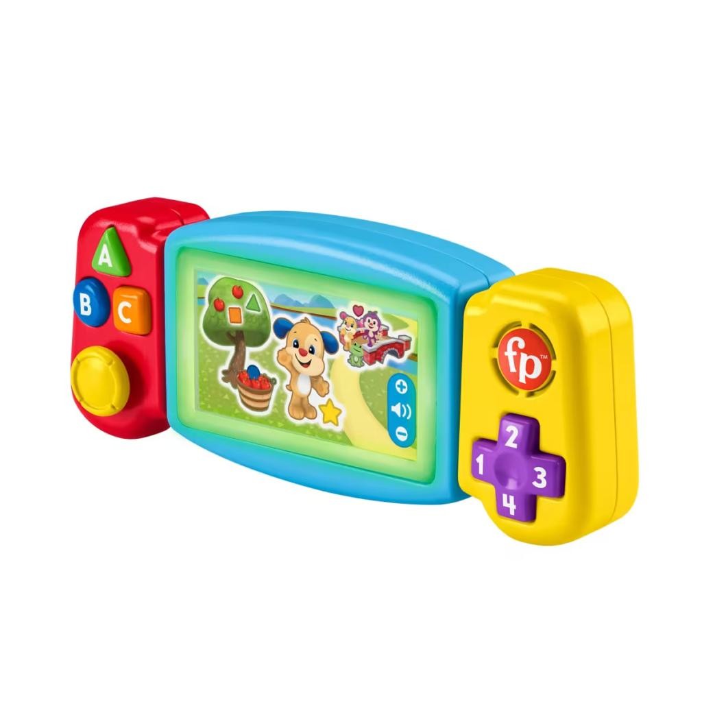 Video Game Portátil Fisher-Price Aprende Comigo - Brinquedo Educativo para Bebês 9+ meses