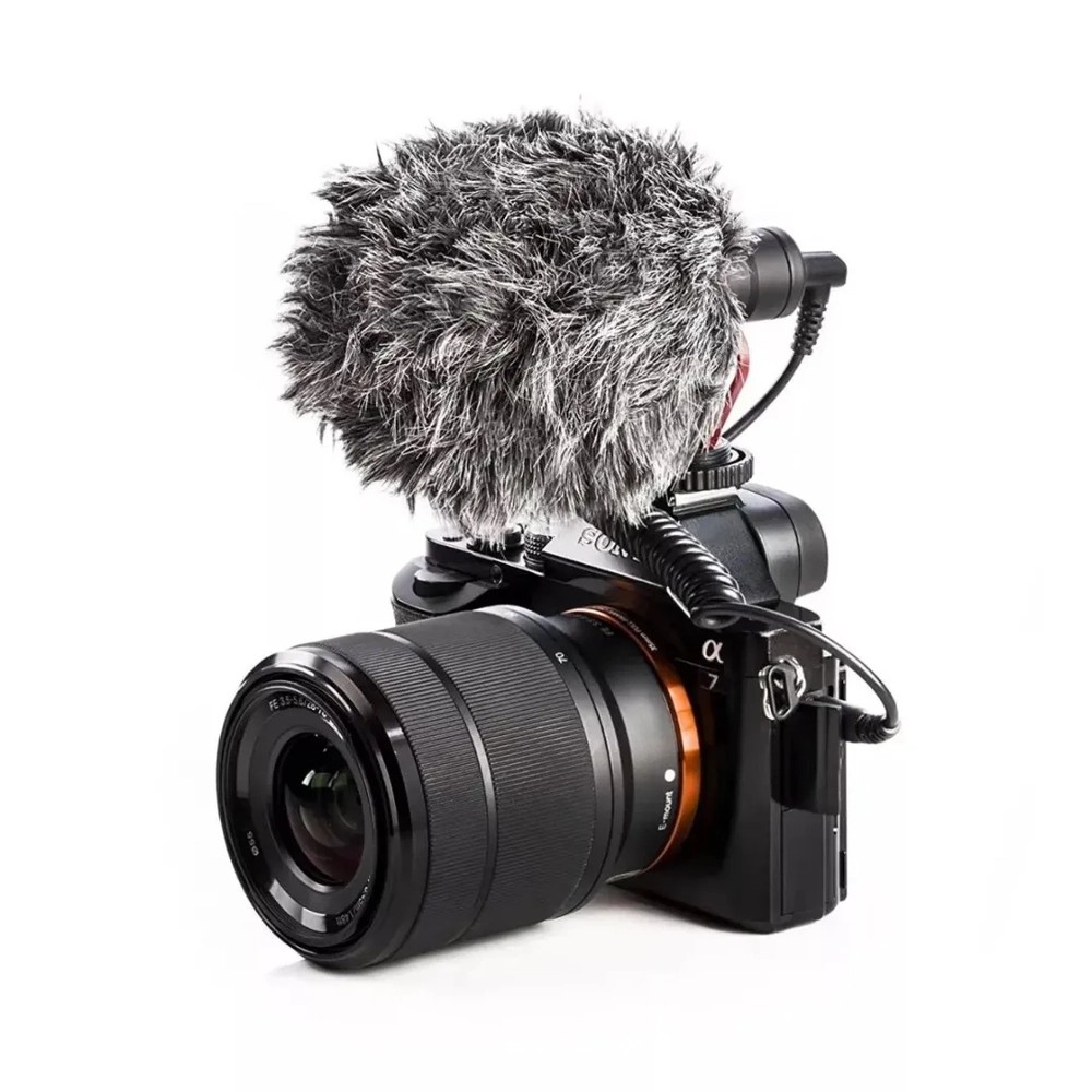 Microfone Boya By-mm1 Direcional Canon Nikon Smartphone Original Pronta Entrega Brasil