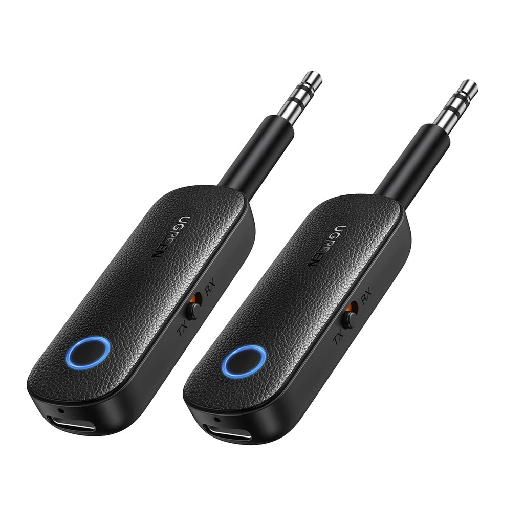Transmissor e Receptor Bluetooth 5.0 Ugreen Conector 3.5mm 2 Unidades