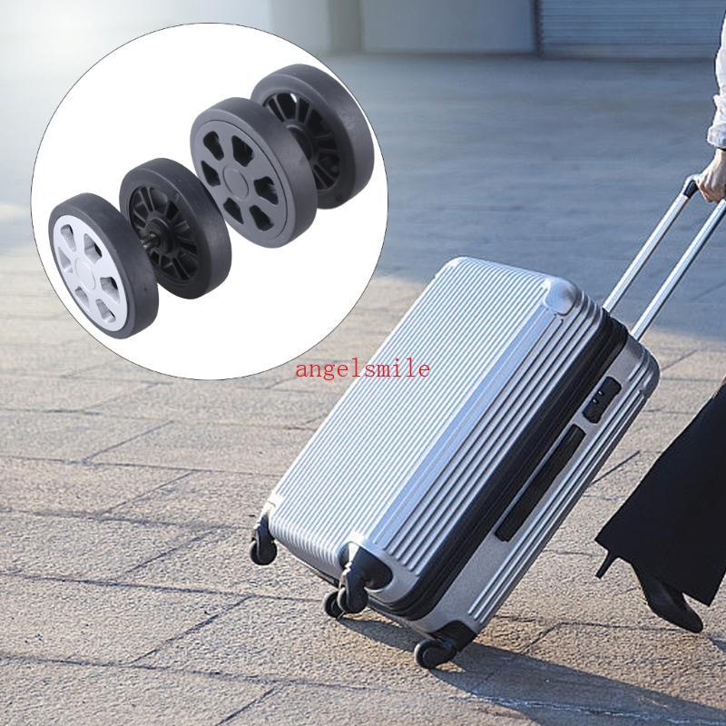 Conjunto Substituição Suitcase Spinner 8 Unidades Borracha 60x12mm Eixos 2 Tamanhos