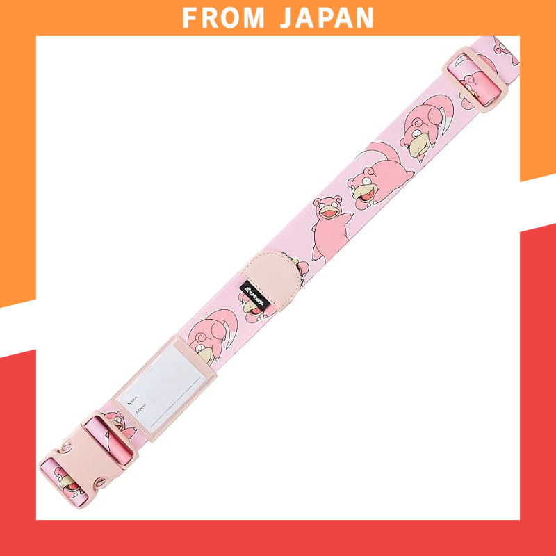 Pokemon Suitcase Belt Psyduck Pink | Pocket Monsters Trunk Belt One-Touch Travel Gear