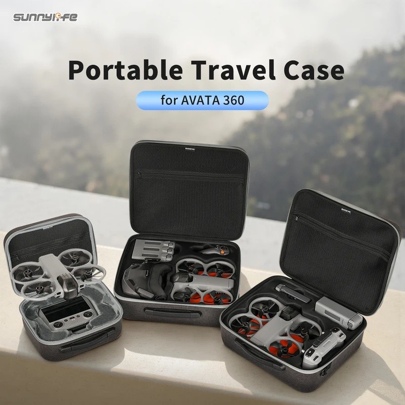 Storage Bag For  Avata 360 Carrying Case Motion Fly More Combo Handbag Travel Suitcase with Shoulder Strap For  Goggles