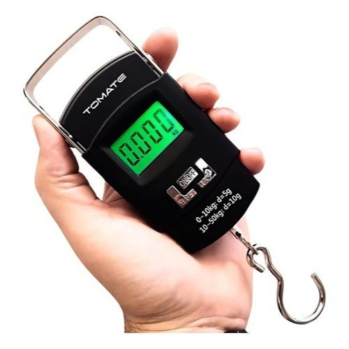 Portable Digital Handheld Scale for Bags, Suitcases, Fish, Up to 50kg