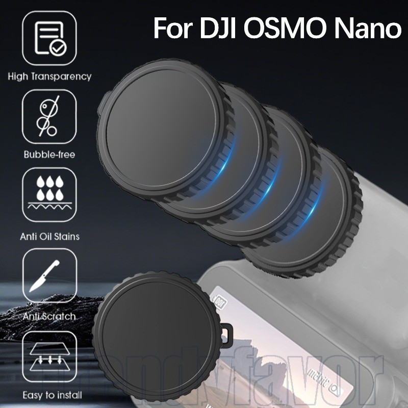 Capa De Proteção De Lente De 1/2/4 Unidades Para DJI OSMO Nano-Acessórios Câmeras De Ação-Tampa Protetora Câmera-Proteto