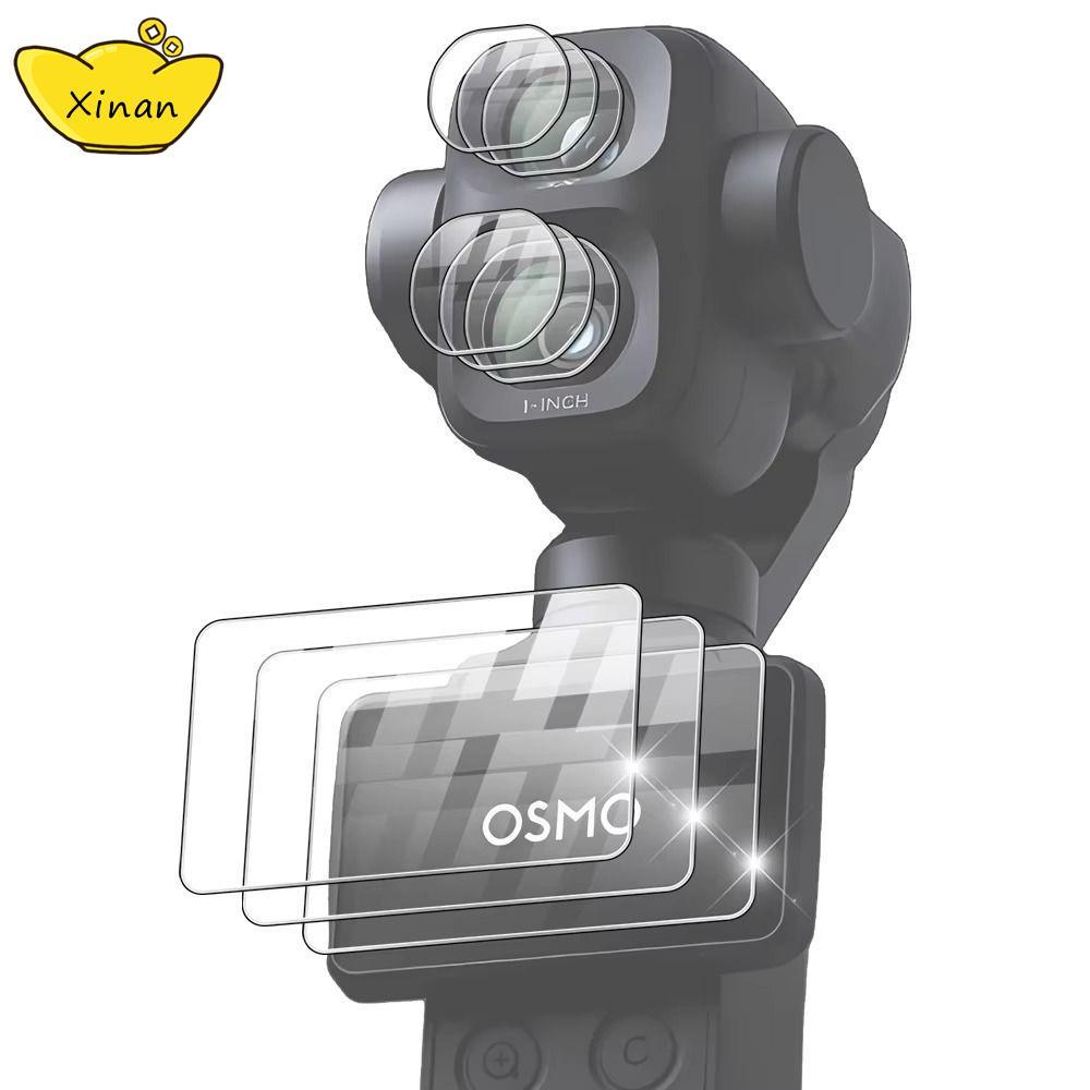 Filmes De Lente XINAN , Protetor De Tela De Vidro Temperado À Prova , Películas Protetoras HD Para DJI Osmo Pocket 4P