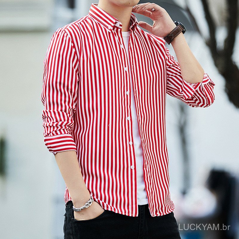 [New Product Special Sale]Men's professional shirt, long-sleeved white shirt for spring and autumn, business casual form