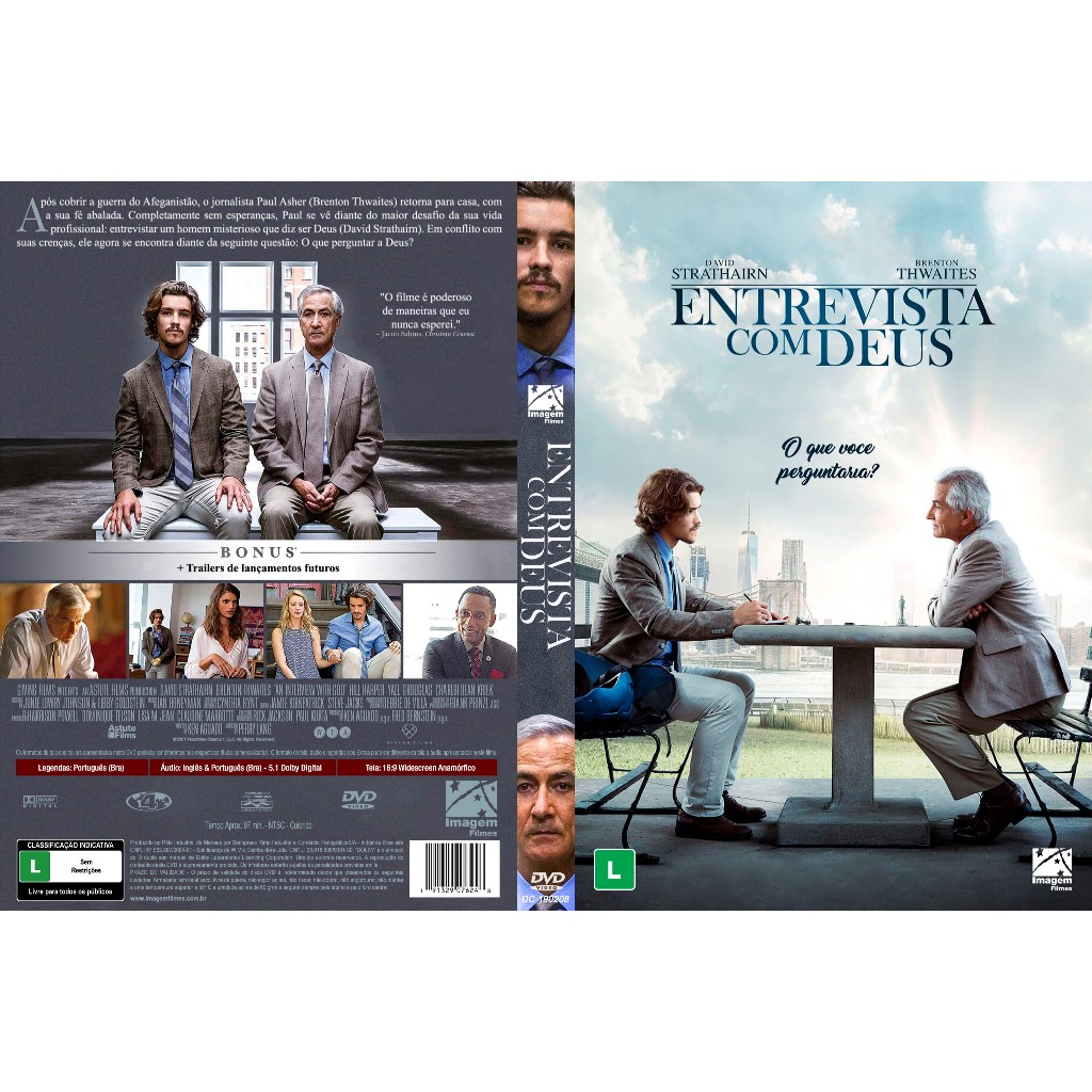 DVD Entrevista com Deus 2019 Dublado / Dual Áudio HD1080p