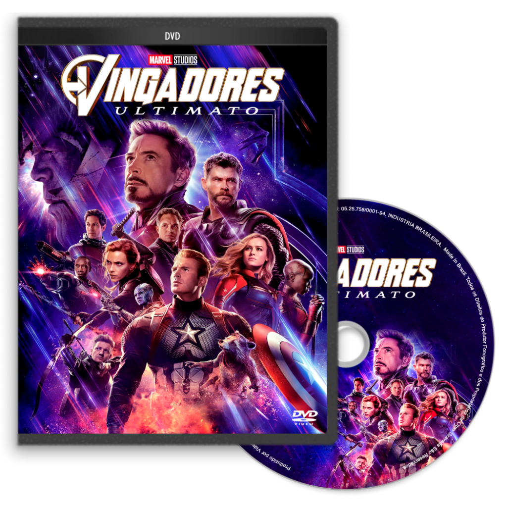 DVD - Vingadores 4: Ultimato (2019) (Dual Áudio)