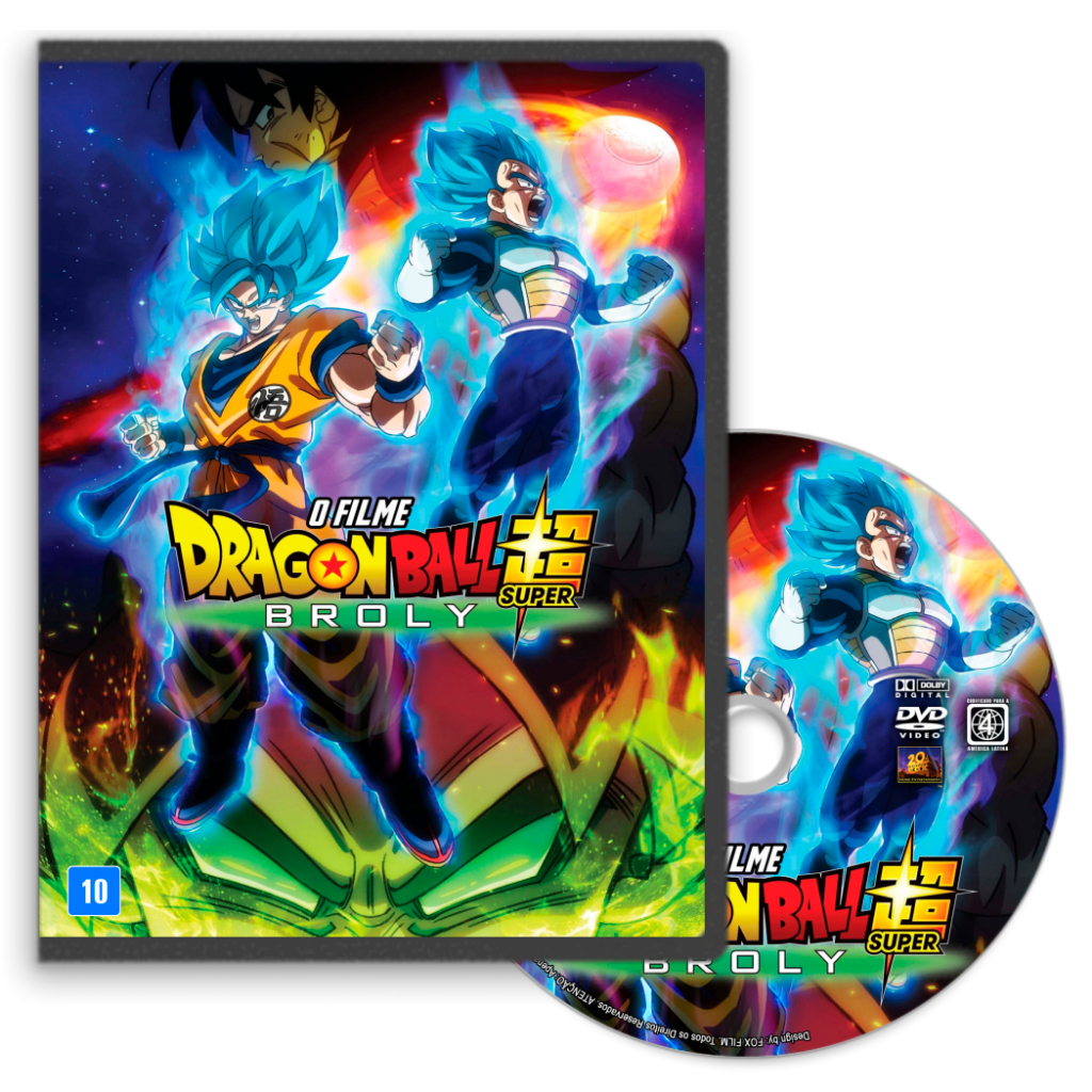DVD - Dragon Ball Super - Broly (2019) (Dual Audio)